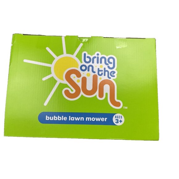 TODDLER TOY'S Bring On The Sun Bubble Lawn Mower Lights Up! AGES 3+ - Picture 10 of 12